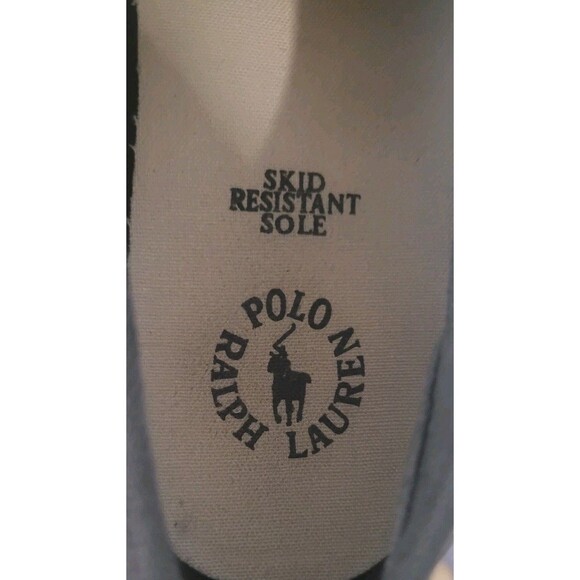 Polo Ralph Lauren Skulls & Crossbones Men\'s Slip-on Shoes Size 9.5 RARE Skully